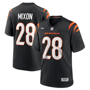Joe Mixon Cincinnati Bengals  CJP Apparel Player Game Jersey - Black