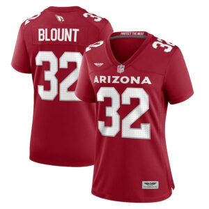 Joey Blount Arizona Cardinals  CJP Apparel Women's Game Jersey - Cardinal