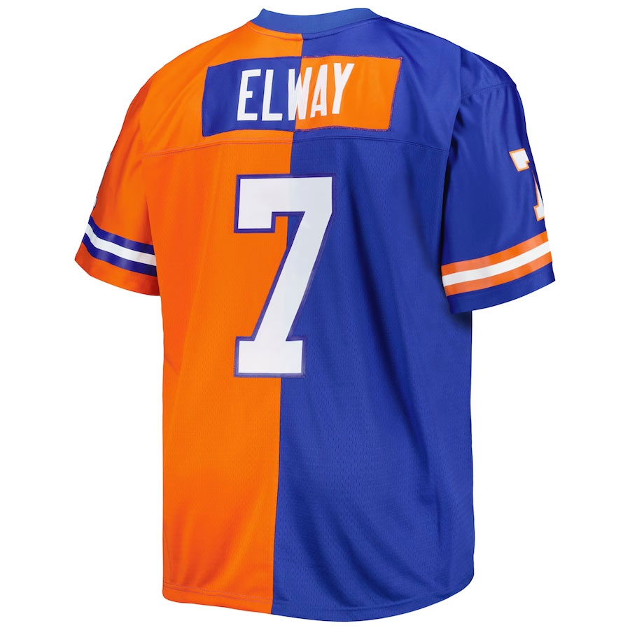 John-Elway-Denver-Broncos-Mitchell-&-Ness-Big-&-Tall-Split-Legacy-Retired-Player-New-Jersey---RoyalOrange.Back-Viwe