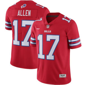 Josh Allen Buffalo Bills CJP Apparel Color Rush Vapor Limited Jersey - Red
