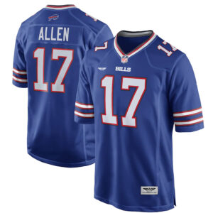 Josh Allen Buffalo Bills CJP Apparel Game Player Jersey - Royal