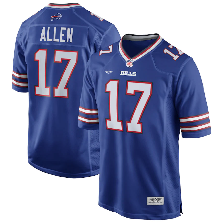Josh-Allen-Buffalo-Bills-CJP-Apparel-Team-Game-Player-Jersey---Royal