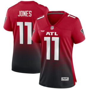 Julio Jones Atlanta Falcons CJP Apparel Women's 2nd Alternate Game Jersey - Red