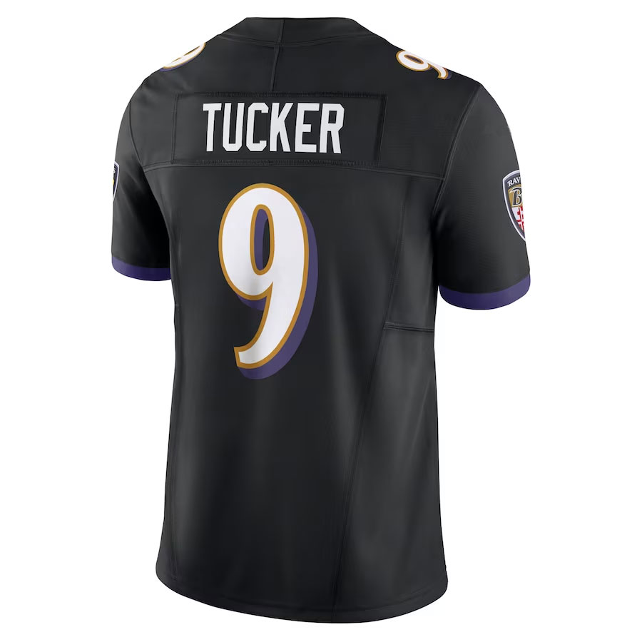 Justin-Tucker-Baltimore-Ravens-CJP-Apparel-Vapor-F.U.S.E.Back-Viwe