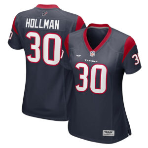 Ka'Dar Hollman Houston Texans CJP Apparel Women's Team Game Jersey - Navy