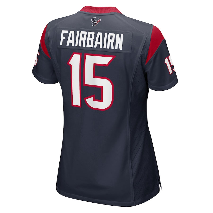 Ka'imi-Fairbairn-Houston-Texans-CJP-Apparel-Women's-Team-Game-Jersey---Navy.Back-Viwe