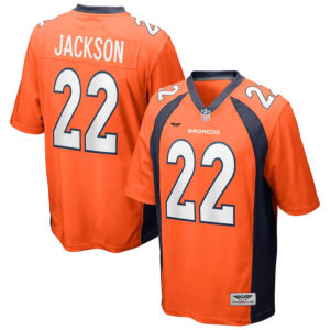 Kareem Jackson Denver Broncos CJP Apparel Game Jersey - Orange