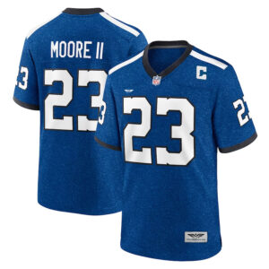 Kenny Moore II Indianapolis Colts CJP Apparel Indiana Nights Alternate Game Jersey - Royal