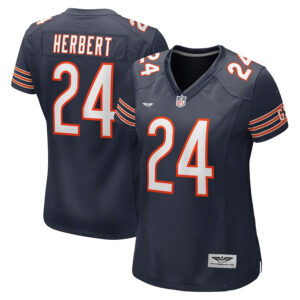 Khalil Herbert Chicago Bears CJP Apparel Women's Game Jersey - Navy