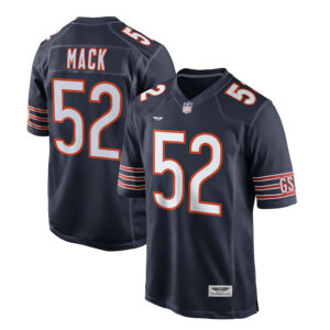 Khalil Mack Chicago Bears CJP Apparel Game Player Jersey - Navy