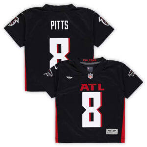 Kyle Pitts Atlanta Falcons CJP Apparel Preschool Game Jersey - Black