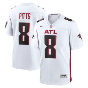Kyle Pitts Atlanta Falcons CJP Apparel Game Player Jersey - White