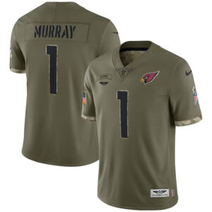 Kyler Murray Arizona Cardinals  CJP Apparel 2022 Salute To Service Limited Jersey - Olive