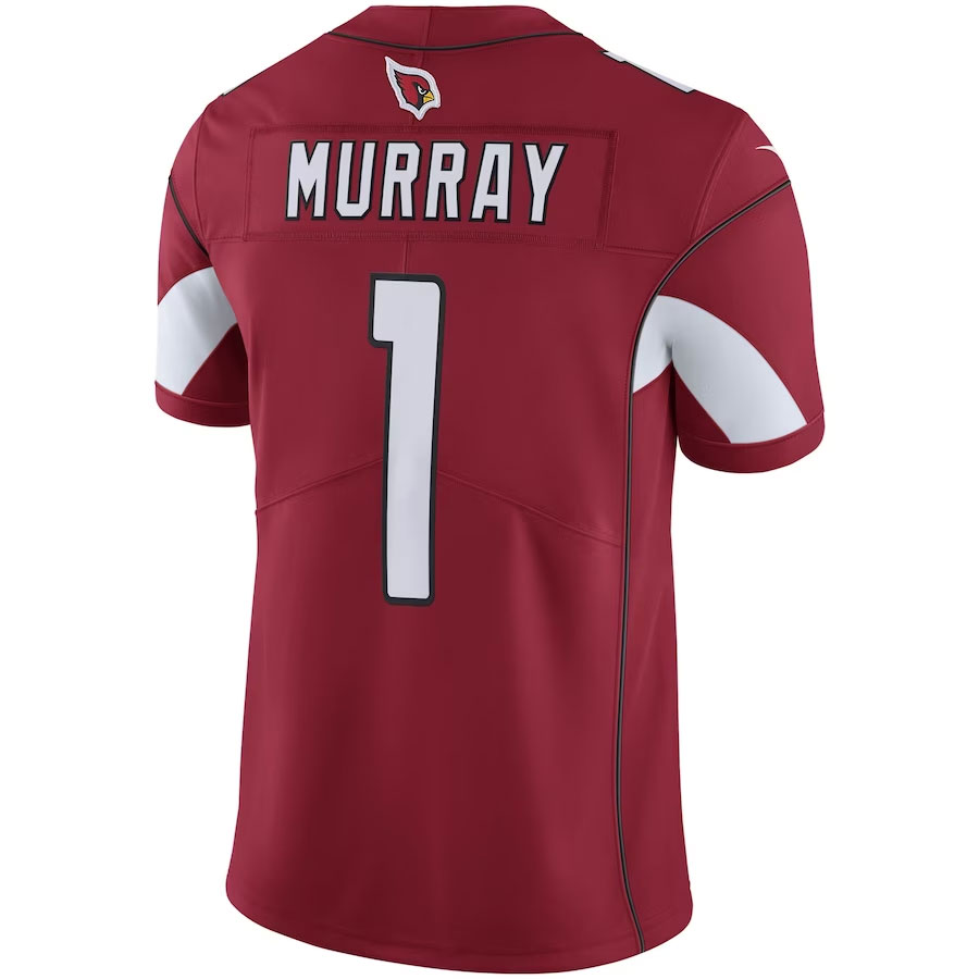 Kyler-Murray-Arizona-Cardinals-CJP-Apparel-Vapor-Limited-Jersey---Cardinal-Back-Viwe