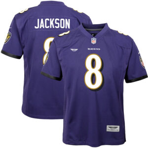 Lamar Jackson Baltimore Ravens CJP Apparel Game Jersey - Purple