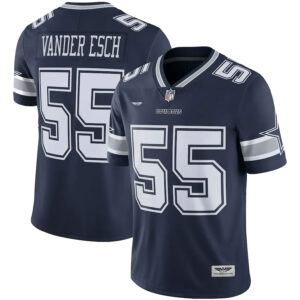 Leighton Vander Esch Dallas Cowboys CJP Apparel Vapor Limited Player Jersey - Navy
