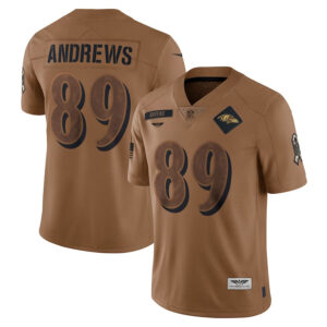 Mark Andrews Baltimore Ravens CJP Apparel 2023 Salute To Service Limited Jersey - Brown
