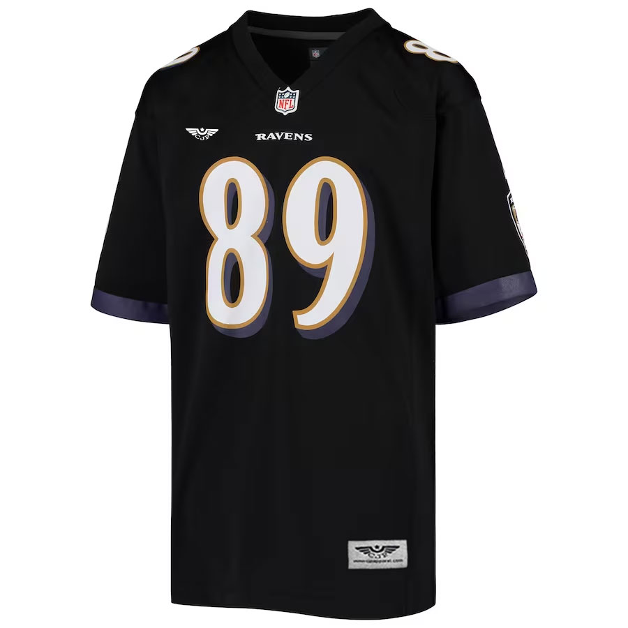 Mark-Andrews-Baltimore-Ravens-CJP-Apparel-Game-Jersey---Black.Furent-Viwe