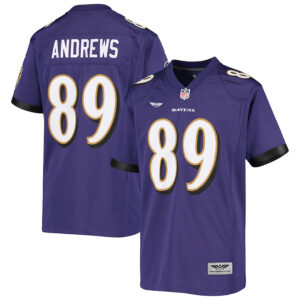 Mark Andrews Baltimore Ravens CJP Apparel Game Jersey - Purple