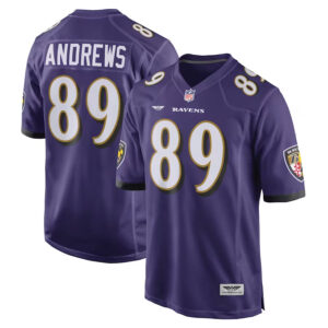 Mark Andrews Baltimore Ravens CJP Apparel Game Team Jersey - Purple
