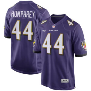 Marlon Humphrey Baltimore Ravens CJP Apparel Player Game Jersey - Purple