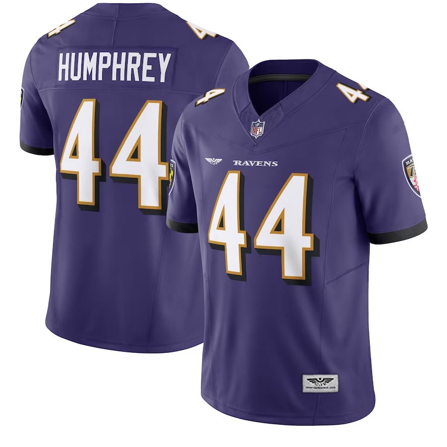Marlon-Humphrey-Baltimore-Ravens-CJP-Apparel-Vapor-F.U.S.E.-Limited-Jersey---Purple
