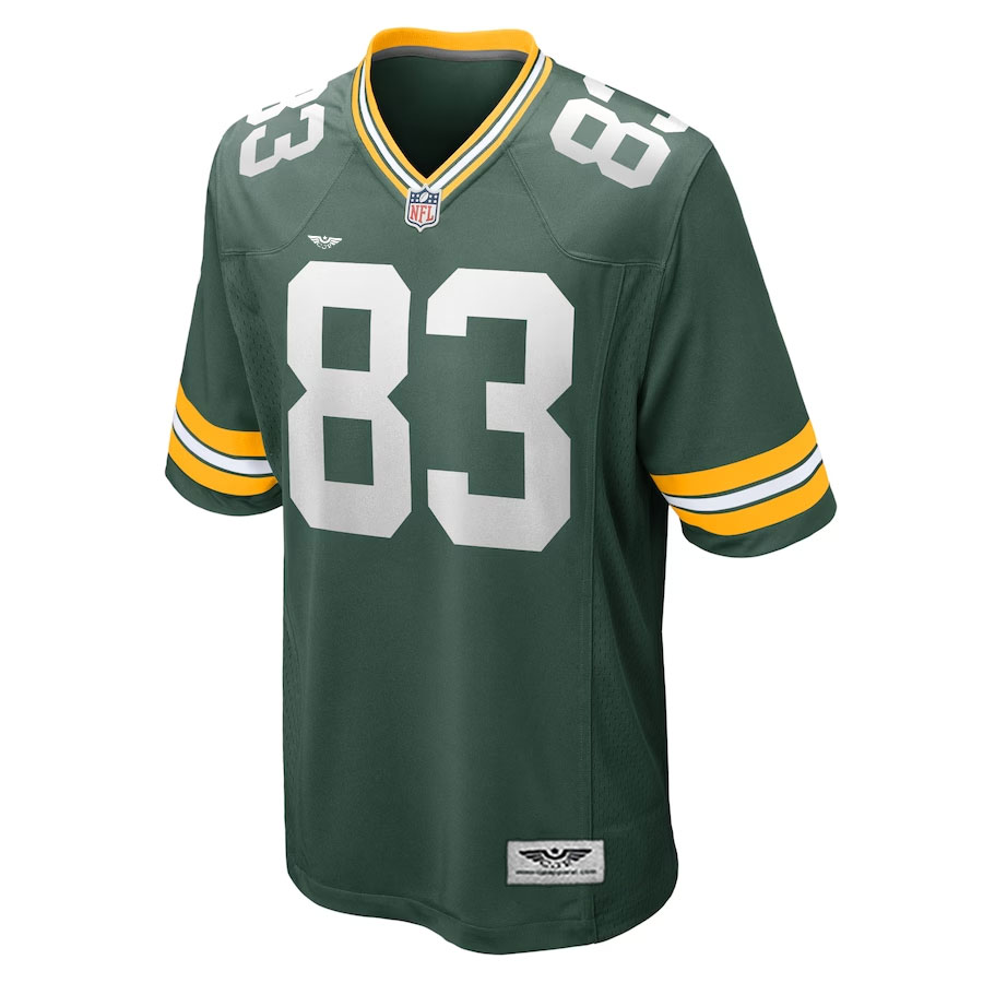 Marquez-Valdes-Scantling-Green-Bay-Packers-CJP-Apparel-Game-Team-Jersey---Green.Furent-Viwe
