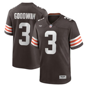 Marquise Goodwin Cleveland Browns CJP Apparel Team Game Jersey - Brown