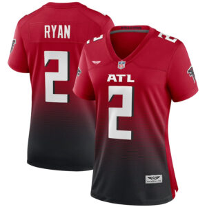 Matt Ryan Atlanta Falcons CJP Apparel Women's 2nd Alternate Game Jersey - Red