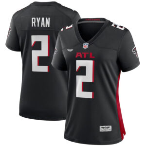 Matt Ryan Atlanta Falcons CJP Apparel Women's Player Game Jersey - Black