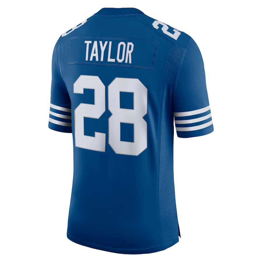 Men's-CJP-Apparel-Jonathan-Taylor-Royal-Indianapolis-Colts-Alternate-Vapor-Limited-Jersey.Back-Viwe