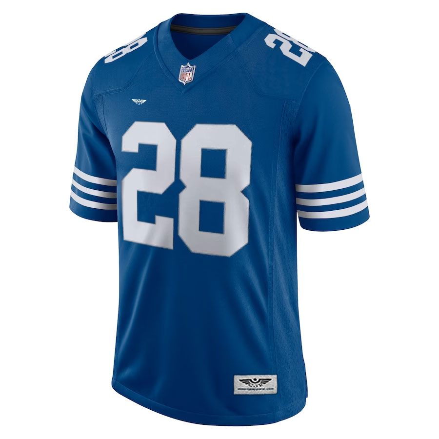 Men's-CJP-Apparel-Jonathan-Taylor-Royal-Indianapolis-Colts-Alternate-Vapor-Limited-Jersey.Furent-Viwe