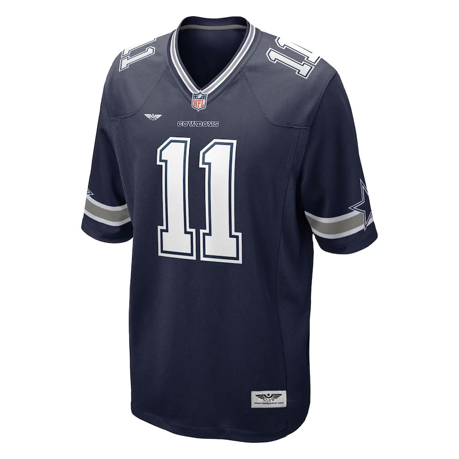 Micah-Parsons-Dallas-Cowboys-CJP-Apparel-2021-NFL-Draft-First-Round-Pick-Game-Jersey---Navy.Furent-Viwe