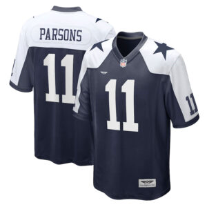 Micah Parsons Dallas Cowboys CJP Apparel Alternate Game Jersey - Navy
