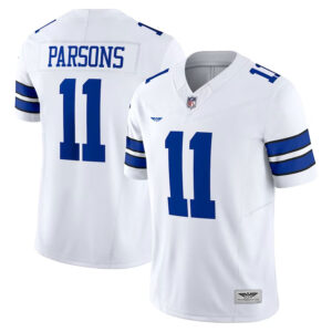 Micah Parsons Dallas Cowboys CJP Apparel Vapor F.U.S.E. Limited Jersey - White