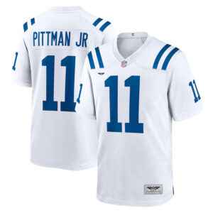Michael Pittman Jr. Indianapolis Colts CJP Apparel Game Jersey - White