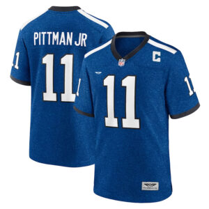 Michael Pittman Jr. Indianapolis Colts CJP Apparel Indiana Nights Alternate Game Jersey - Royal