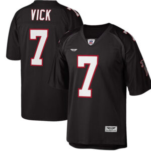 Michael Vick Atlanta Falcons CJP Apparel 2002 Retired Player  Jersey - Black