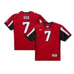Michael Vick Atlanta Falcons CJP Apparel 2003 Pro Jersey - Red