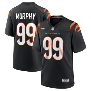 Myles Murphy Cincinnati Bengals  CJP Apparel 2023 NFL Draft First Round Pick Game Jersey - Black
