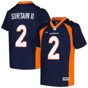 Patrick Surtain II Denver Broncos CJP Apparel Game Jersey - Navy