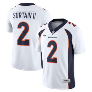 Patrick Surtain II Denver Broncos CJP Apparel Vapor Untouchable Limited Jersey - White