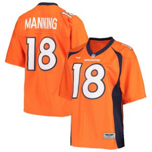 Peyton Manning Denver Broncos CJP Apparel Women's Legacy  Player Jersey - Orange