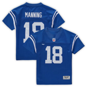Peyton Manning Indianapolis Colts CJP Apparel Male Preschool Retired Legacy Jersey - Royal