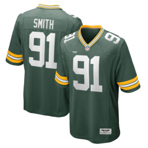 Preston Smith Green Bay Packers  CJP Apparel Game Team Jersey - Green