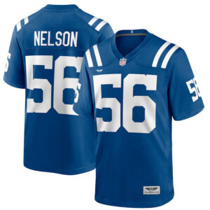 Quenton Nelson Indianapolis Colts CJP Apparel Game Player Jersey - Royal