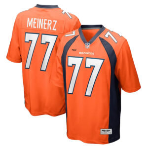 Quinn Meinerz Denver Broncos CJP Apparel Game Jersey - Orange