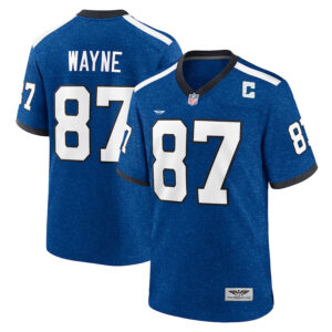 Reggie Wayne Indianapolis Colts CJP Apparel Indiana Nights Alternate Game Jersey - Royal