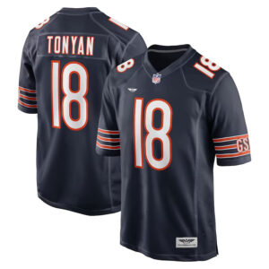 Robert Tonyan Chicago Bears CJP Apparel Game Jersey - Navy