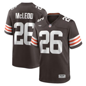 Rodney McLeod Cleveland Browns CJP Apparel Team Game Jersey - Brown